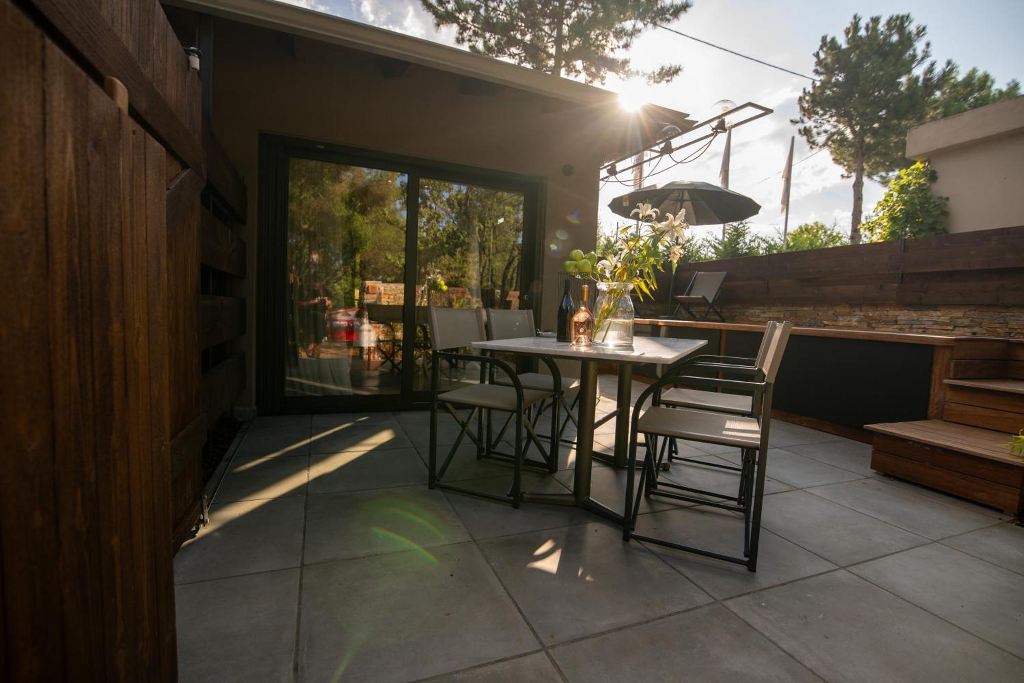 Sylvia Camping & Luxury Suites, Panel Hospitality Homes & Villas Litóchoron Esterno foto