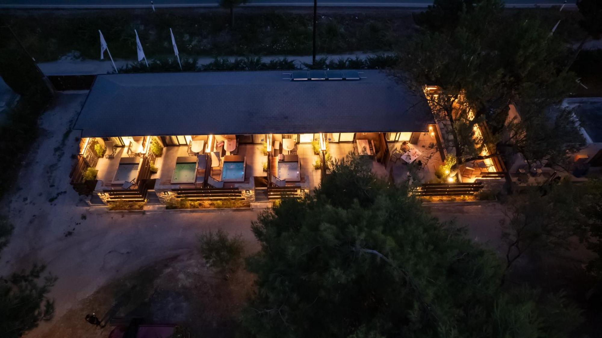 Sylvia Camping & Luxury Suites, Panel Hospitality Homes & Villas Litóchoron Esterno foto