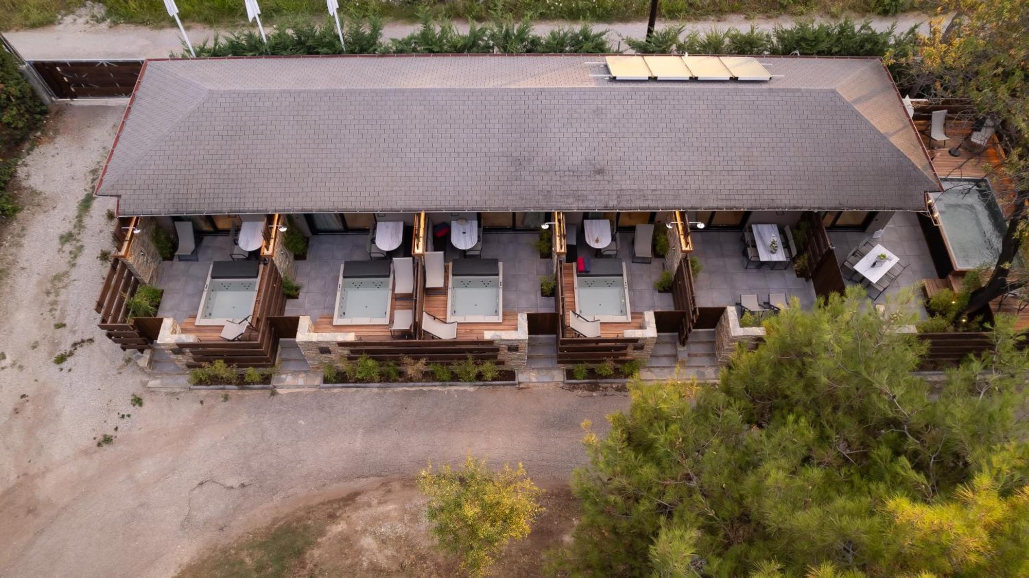 Sylvia Camping & Luxury Suites, Panel Hospitality Homes & Villas Litóchoron Esterno foto
